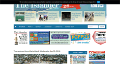Desktop Screenshot of islander.org